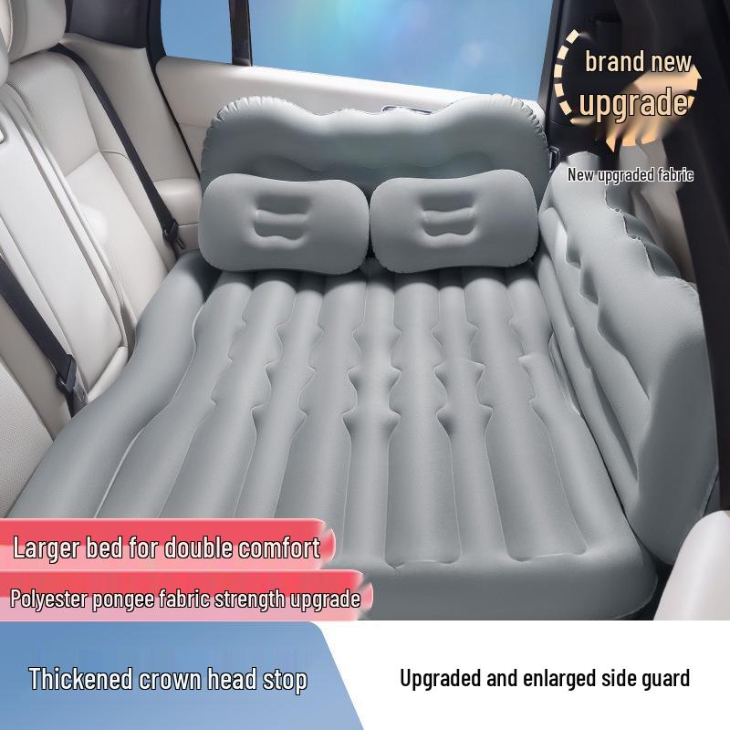 Three-Seven Split Inflatable Car Bed for Kids - Universal Foldable Rear-Seat Travel Mattress for Sedans & SUVs