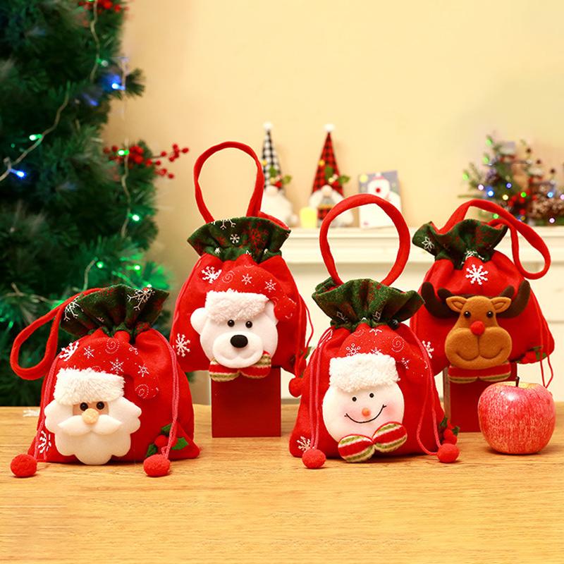 Christmas Apple Bags Children'S Gift Bags Christmas Eve Candy Bags Gift Packaging Bags
