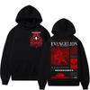 Nieuwe Evangelion Anime Eva Bedrukte Hoodie Sweatshirt Heren en Dames Hoodie Heren Tops Sport Hoodie Harajuku Y2K Hoodie