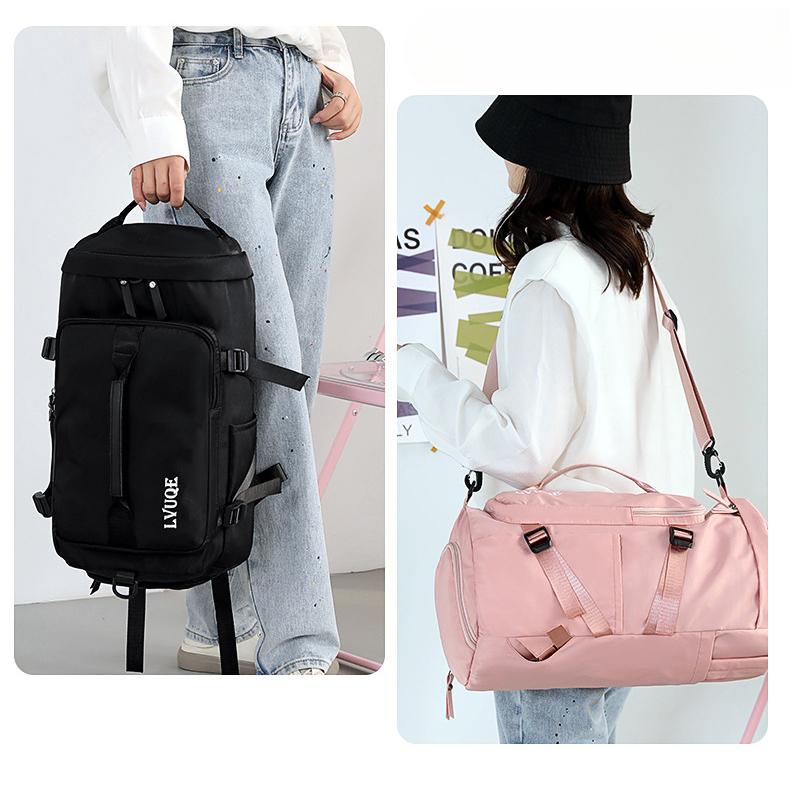 Large Capacity Storage Bag Travel Bag Tote Carry On Duffel Luggage Waterproof Backpack Handbag Oxford Shoulder