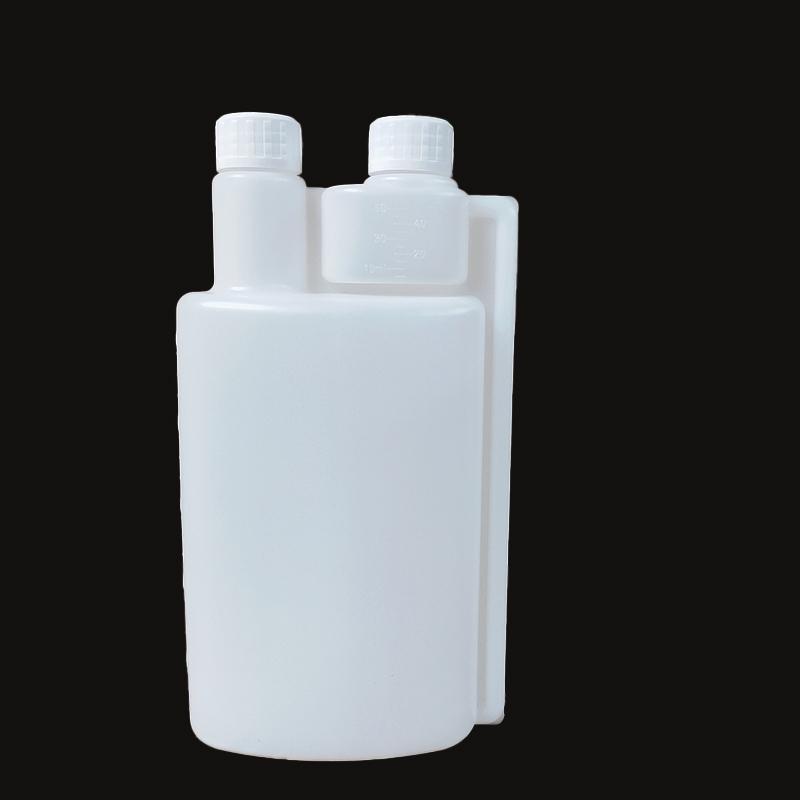 Plastics Storage Bottle Hdpe Graduated Dispenser with Lids 8Pcs/set