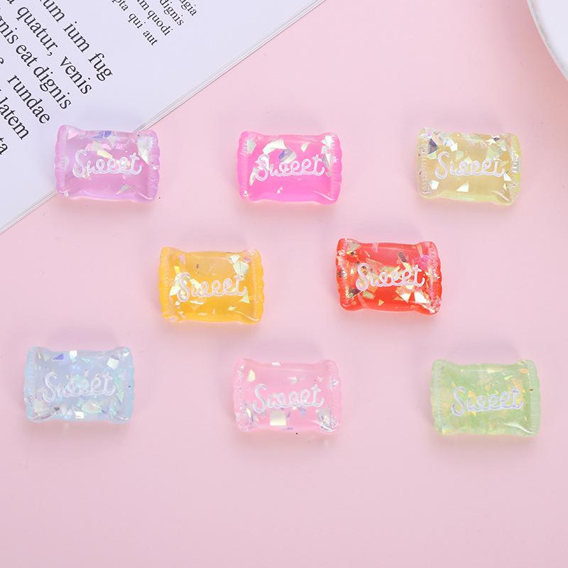 Colorful Glitter Candy Cream Glue for DIY Phone Case, Resin, Hair Clip, Pendant, and Ornament Decorations