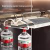 Thickened Non-Slip Short Neck Sweater Hanger with Anti-Shoulder Design and Double Position Drying Rack