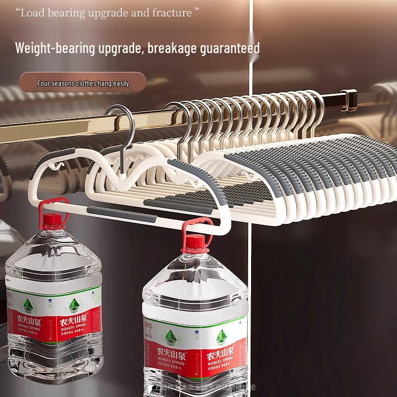 Thickened Non-Slip Short Neck Sweater Hanger with Anti-Shoulder Design and Double Position Drying Rack