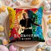 Cute E-EdS S-SheeranS Cushion Cover Home & Car Multi-Scene Pillow Cover - Reversible, Soft & Durable for Daily Use