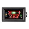 LED Digital Display Voltmeter Battery Level Indicator with Switch Lithium Battery 2S 3S 4S Red Blue Light