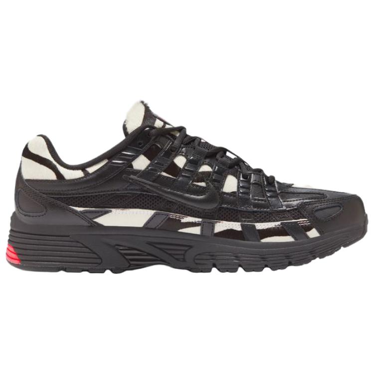 Nike P-6000 Versatile Comfortable Breathable Lightweight Low-Top Running Shoes Men Sneaker Black White Red II1203-001