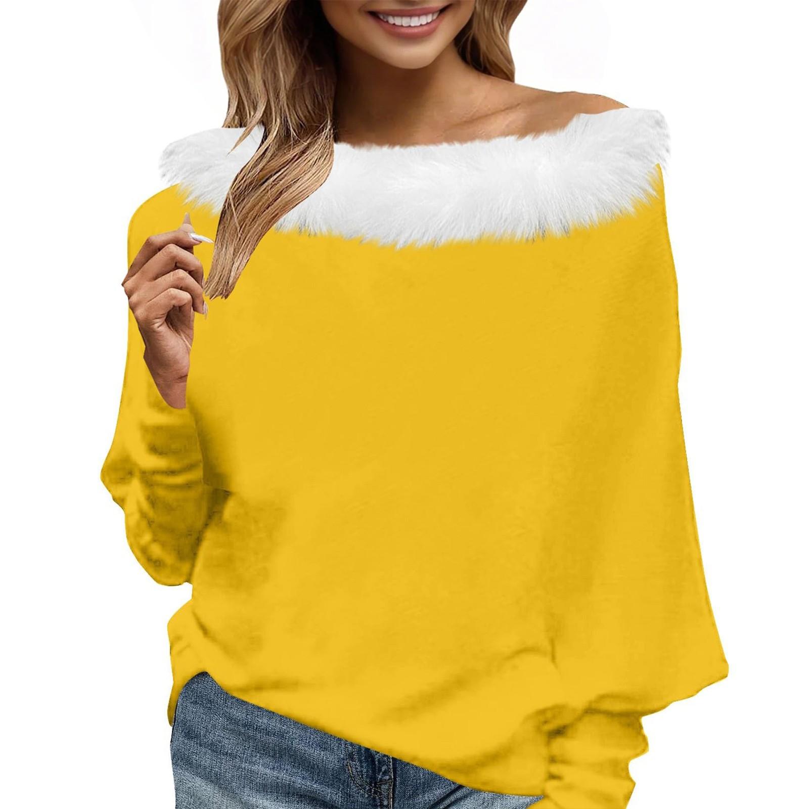 

Женские повседневные топы с длинным рукавом XL белый