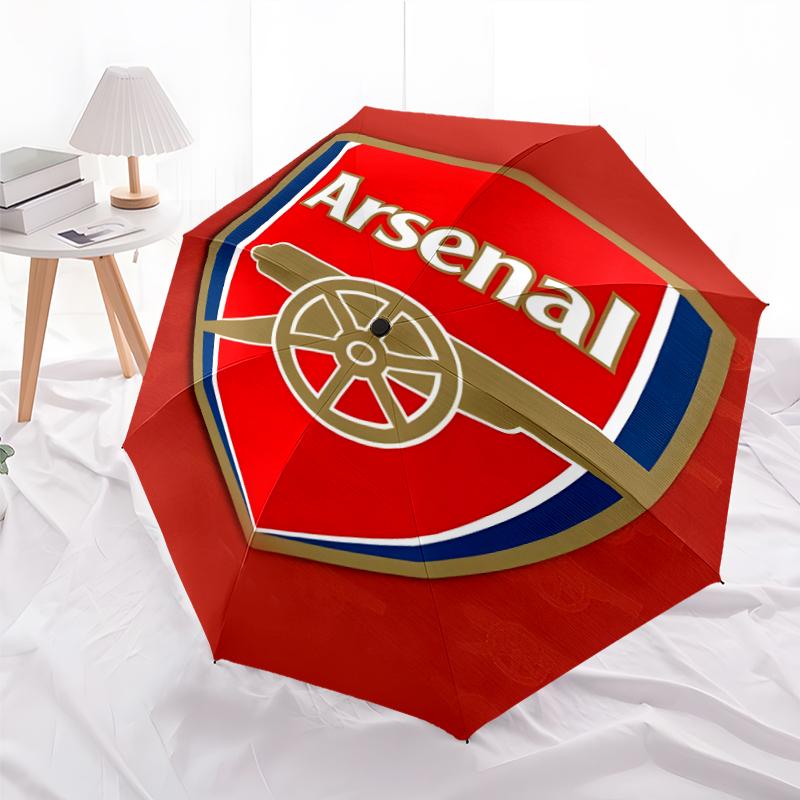 1pc A-Arsenal6 Umbrella, Sun Protection, And UV Shielding. It Has Eight Sturdy Ribs for Outdoor Use And Perfect As a Holiday Gift