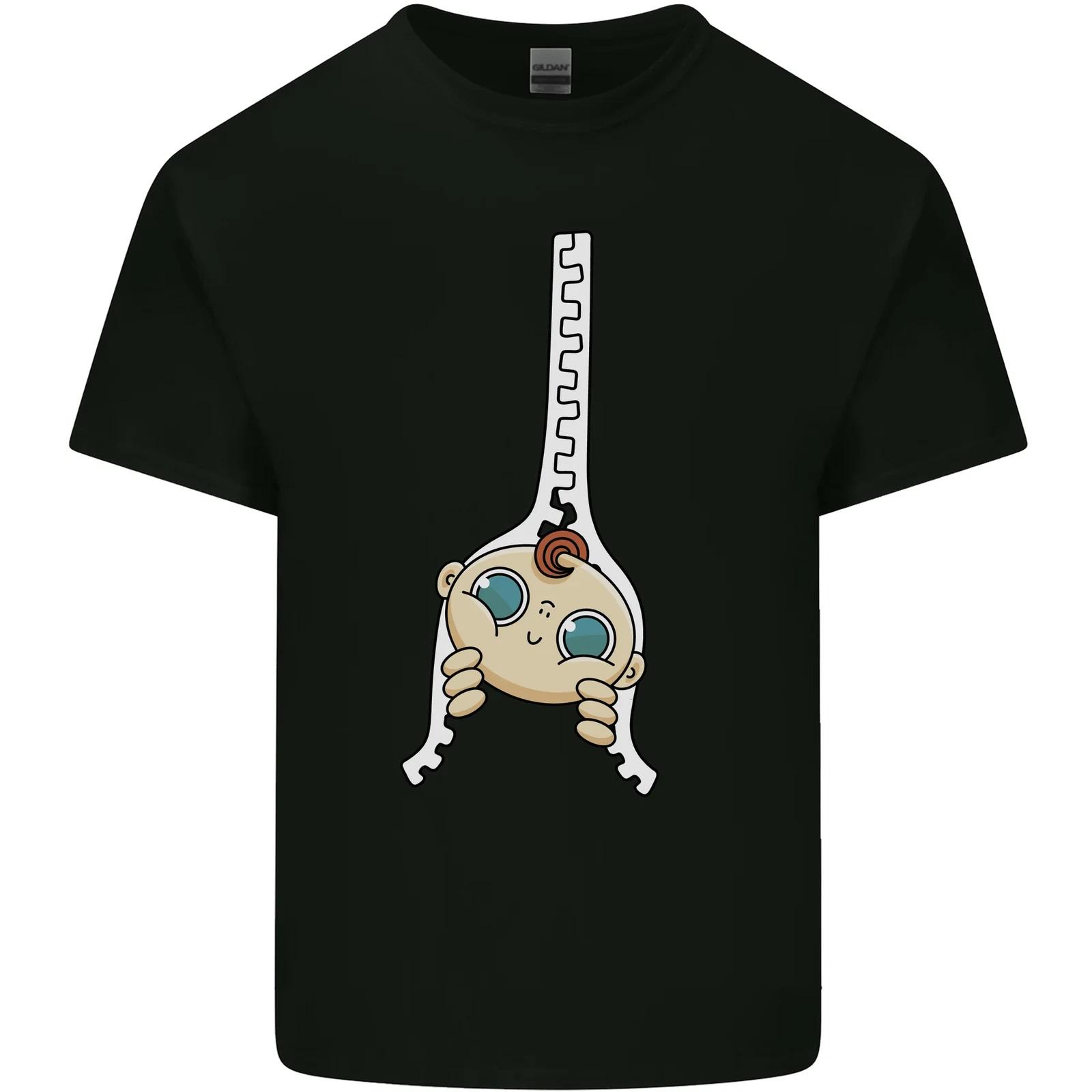 Baby Zipper New Baby Pregnancy Pregnant Kids T-Shirt Childrens XL