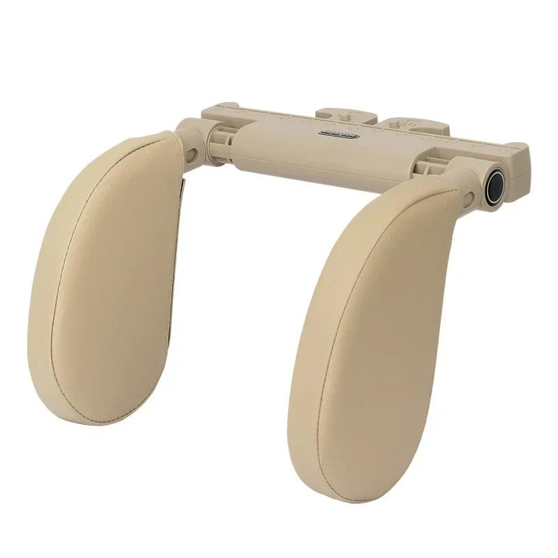 Car Neck Headrest Pillow Cushion Seat Memory Foam Pad Sleep Side Head Telescopic Support on Cervical Spine for Adults Child