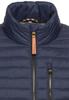 Winter Jacket Camel Active Quilted Jacket with Zip and Pockets Navy