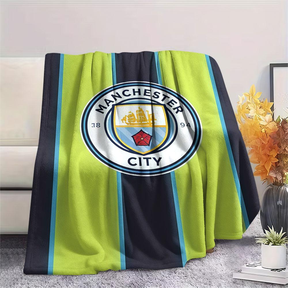 Fearless MCFC Crew Blanket, High quality Comfortable for All Seasons, Home Decor, Warmth and Comfort