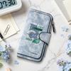 Vintage Print Long Wallet Multi Card Holder Trendy Casual Purse for Daily Use