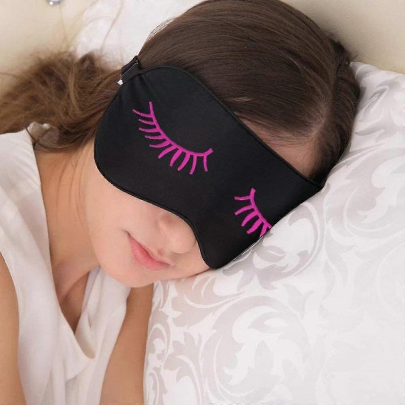Eye Mask For Sleeping, Sleep Mask, Blindfold - Silk Sleeping Masks For Women Men With Adjustable Strap, Eye Blinder