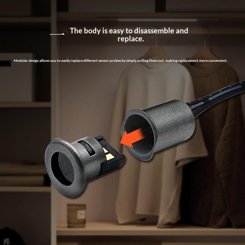 1Set Closet Touch/Hand Sweep/PIR Motion/Door Control Kitchen Wardrobe Lamp 12/24V Mini LED Cabinet Light Sensor Switch