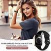 Engraved Strap For Apple Watch Bands 40mm 44mm 41mm 45mm 46 49mm Slim Silicone Bracelet Iwatch Series 9 8 7 3 Ultra 2 Se 10 Band