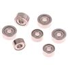 12Pcs Mini 4Wd Bearings Retrofit Parts 520/620/830 Bearing For S2 Ma Tamiya Yang Kai War Dragon 4Wd Chassis/ Guide Wheel/ Gear