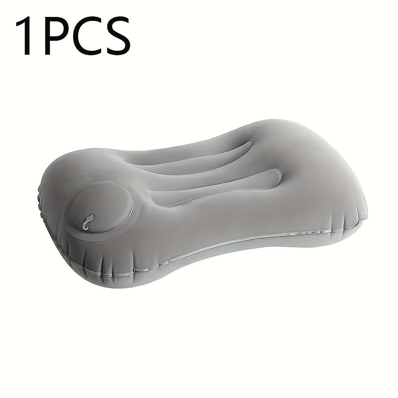 2/1Pcs Portable Inflatable Pillow Foldable Napping Neck Protection Office Travel Pillow Home Neck & Waist Support Air Pillow
