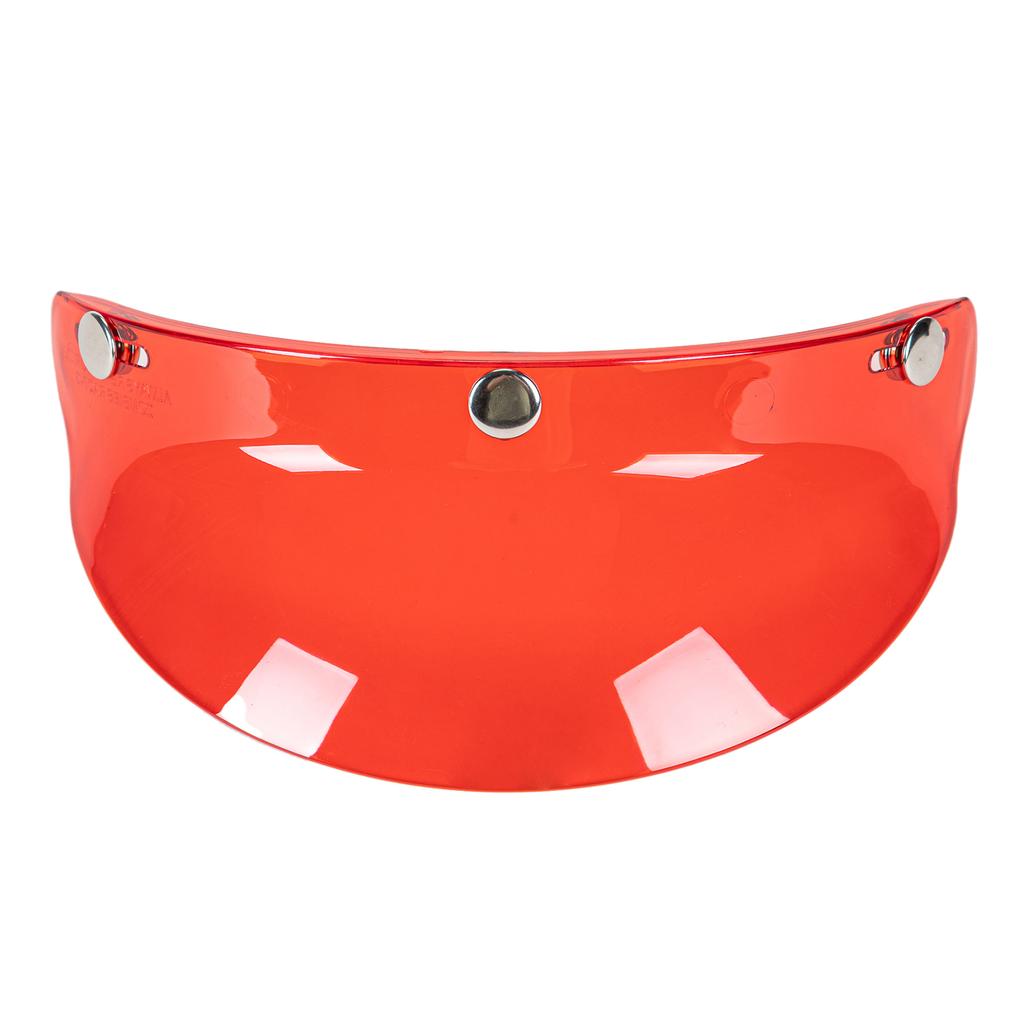 3-Button Windproof for Open-Face Motorcycle Helmets Motorcycle Helmet Visors