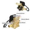 220V Pump Head Assembly 25mm Inlet Water Washer Cleaning Machine for Garden Irrigation Car