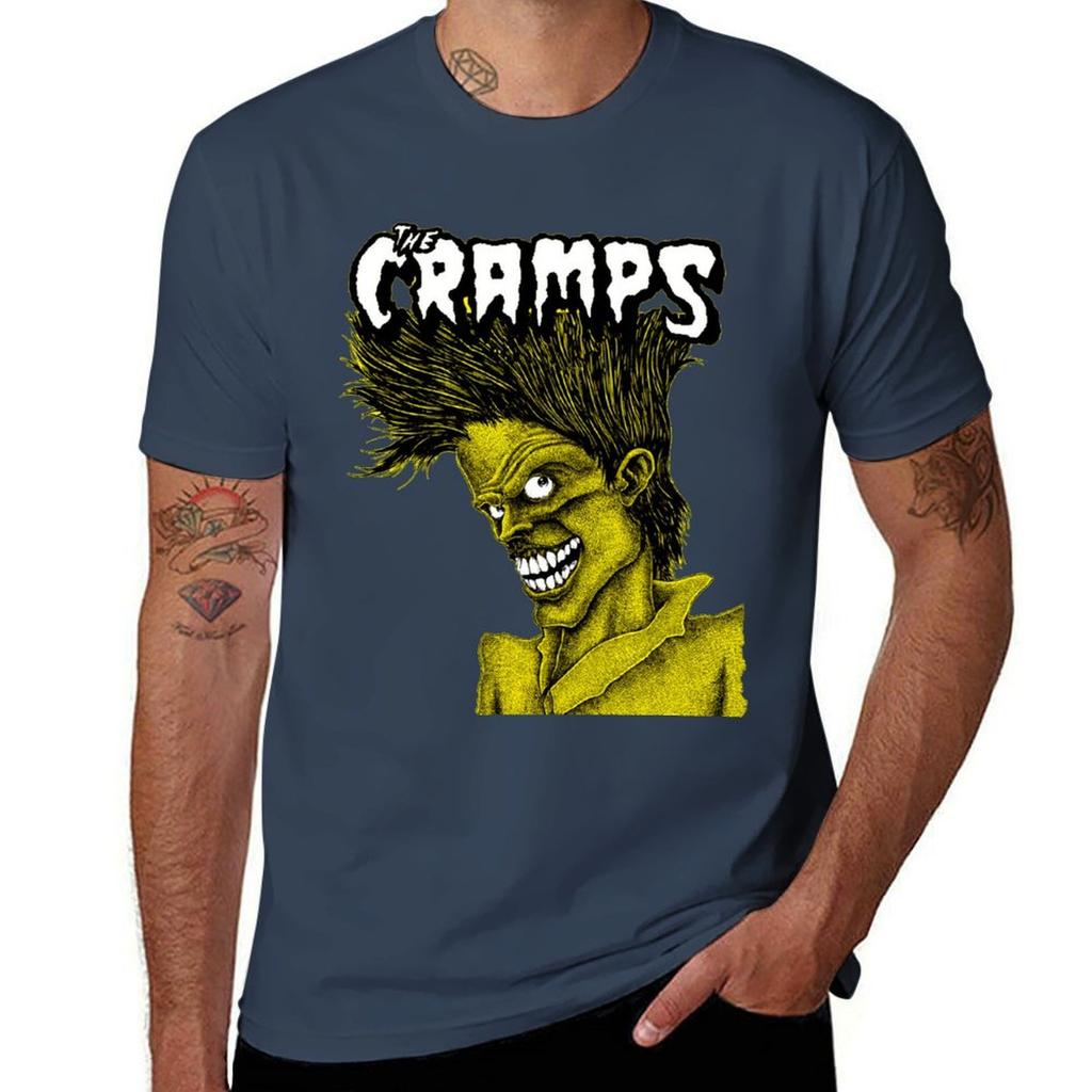 Cramps Bad Music For Bad People Tshirt Street Fashion Casual Tee Shirt Tshirt