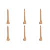 50pcs Golf Tees Professional Strong Replacement Wooden Golfing Tees for Golf Accessories