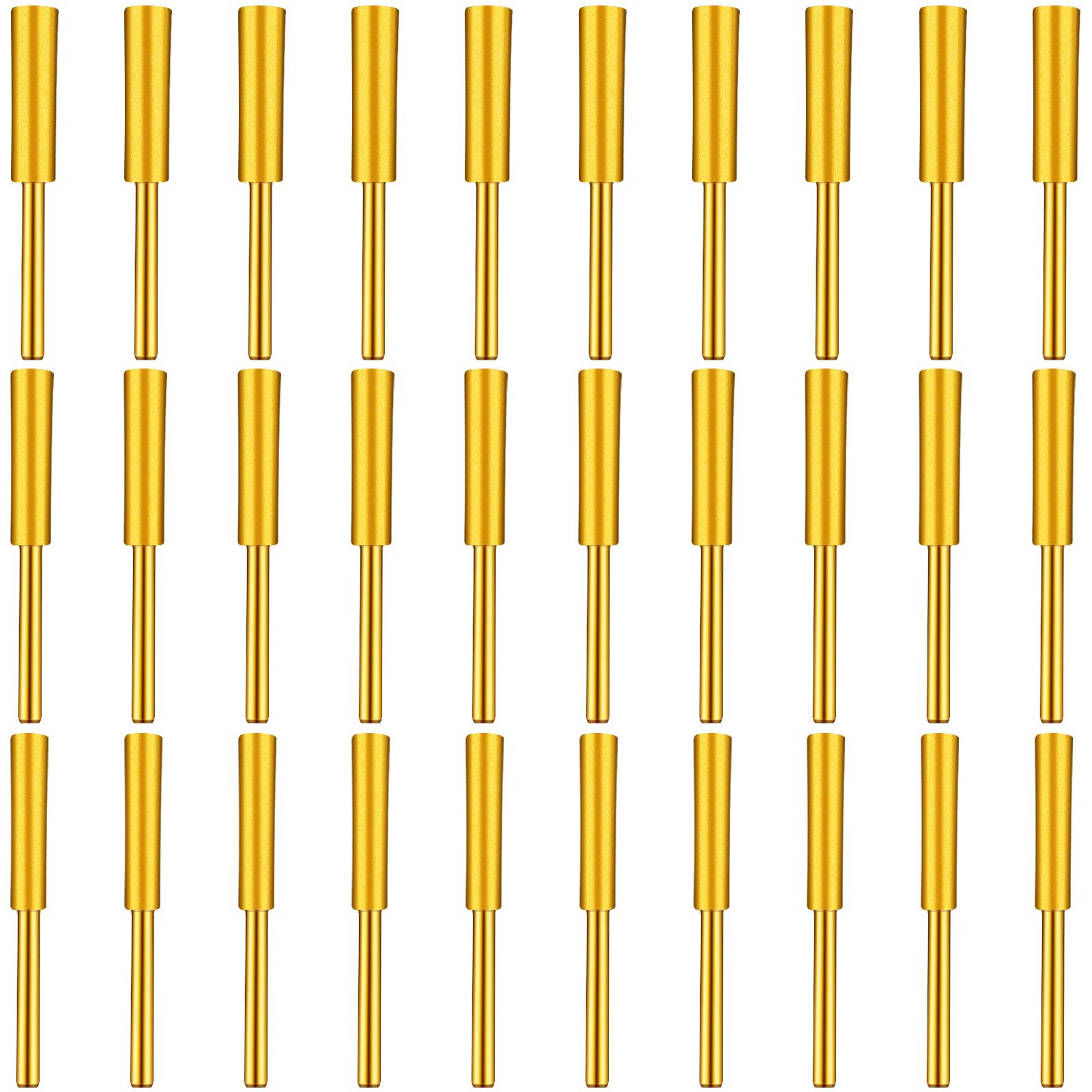 

30Pcs Diamond Chainsaw Sharpener with 4.0/4.8/5.5mm Durable Chainsaw Grinding Bits Kit for Chain Saws Metal Polishing