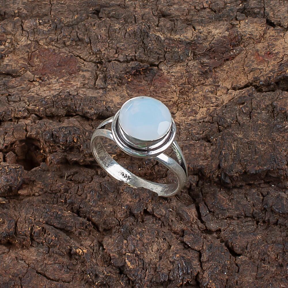 Rare Milky Opal Gemstone 925 Sterling Silver Jewelry Handmade Ring Birthday Gift RR-11-15