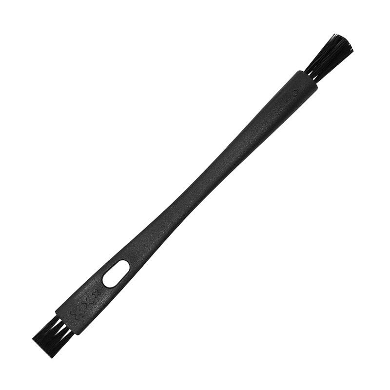 Dual-Head Cleaning & Milk Frother Brush for Coffee Machines