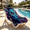 Avatar Print Beach Towel Design, Soft, Lightweight. for Home Bathroom, Spa, Pool, Yoga, Surfing, Camping, Gift for Family, Friend