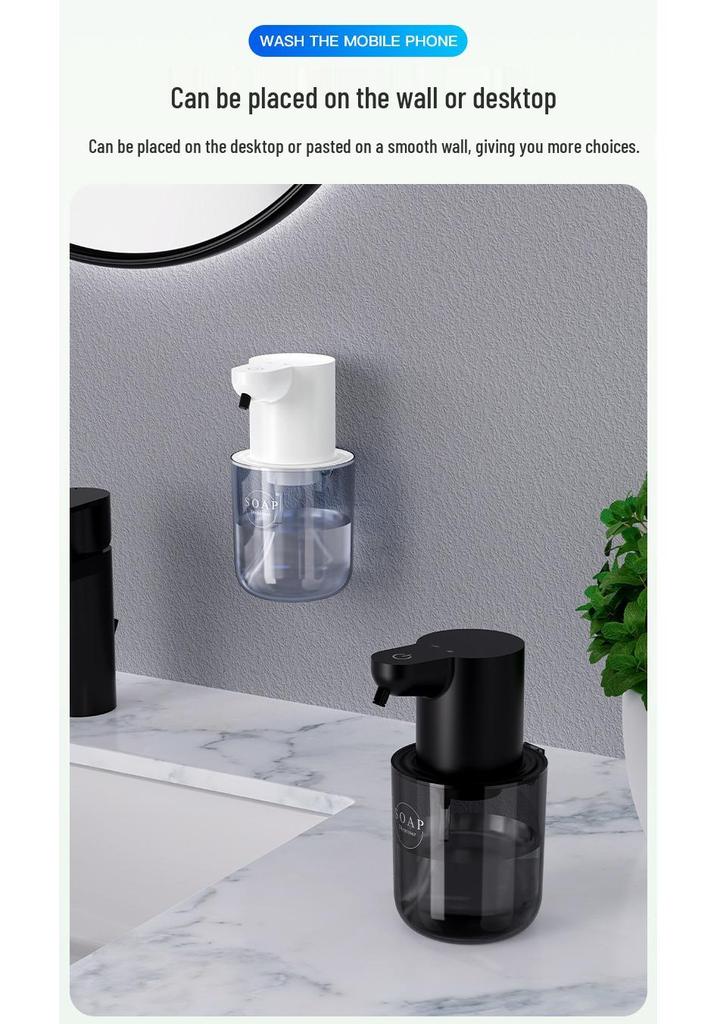 Automatischer intelligenter Seifenspender zur Wandmontage für das Badezimmer zu Hause