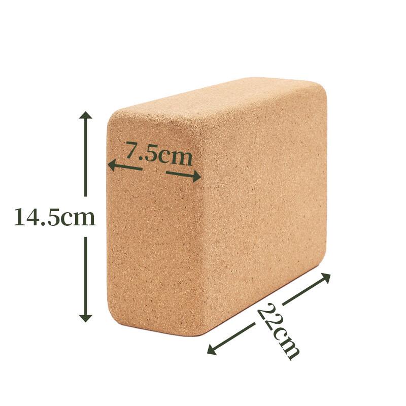 WEZHO High-Density Cork Yoga Brick