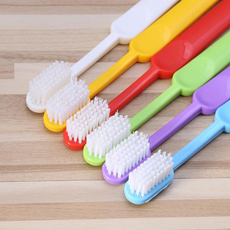 

1pc Super hard bristles Tooth brush for Men Remove Smoke color random E0BD