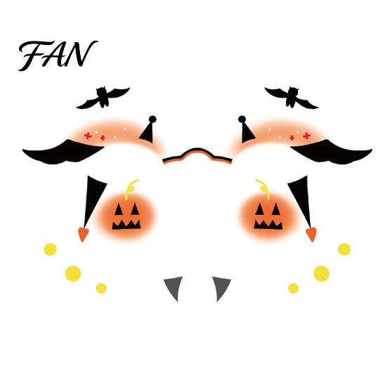 Scary Makeup Kits for Adults Halloween Face Tattoo Stickers, Waterproof Decals Party, Facial Stickers Temporary Wound Scar Body Art Kids Cosmetic
