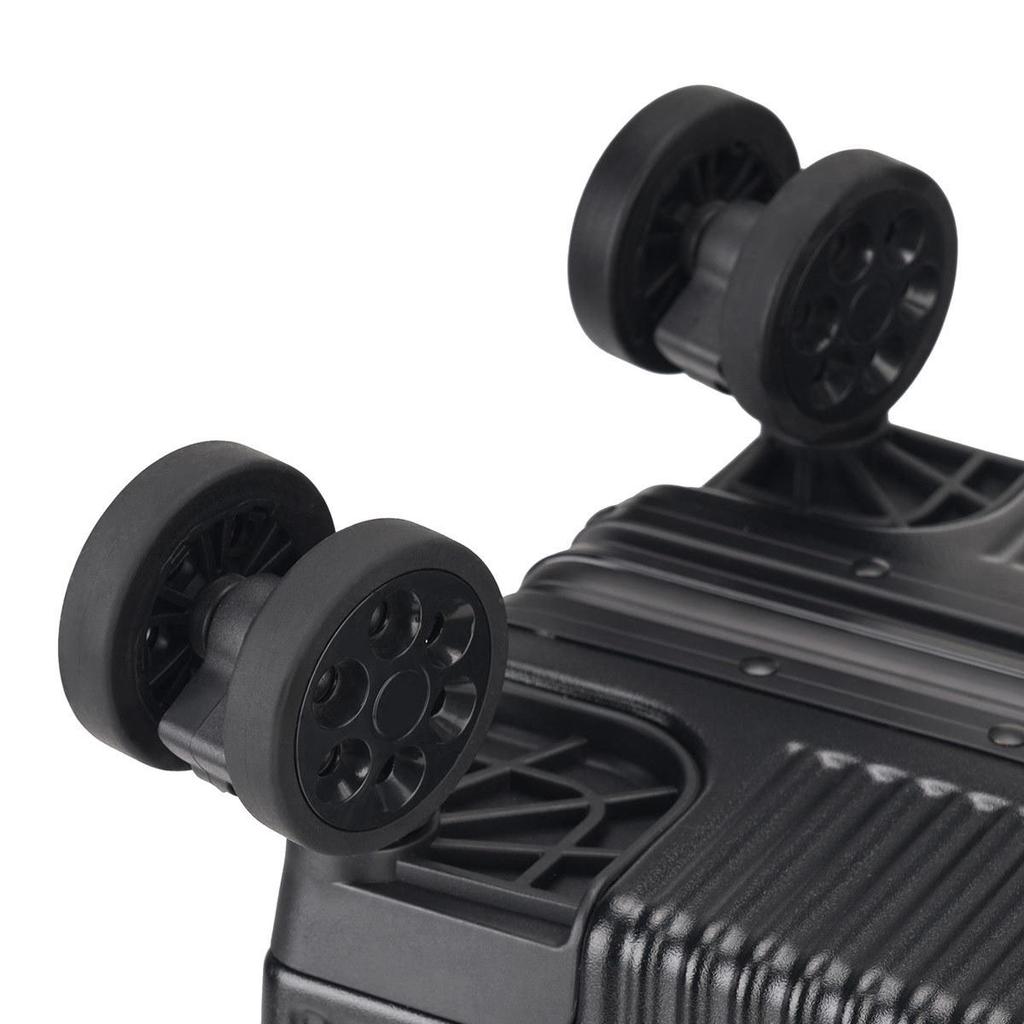 16-inch Pink AirAsia Aluminum Frame Carry-On Suitcase for Men and Women - Approved for Spring Airlines