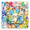 50 Cartoon Pokemon Graffiti Aufkleber für Laptop, Koffer oder Auto