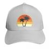 Retro Palm Trees Sun Vintage Baseball Cap Cosplay Golf Wear sun caps Ball Cap For Unisex Womens