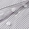 Unisex Striped Long-Sleeve Business Formal Shirt