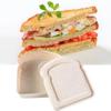 Toast Shape Moisture-proof Bread Container Sandwich Storage Case Dessert Container Toast Box