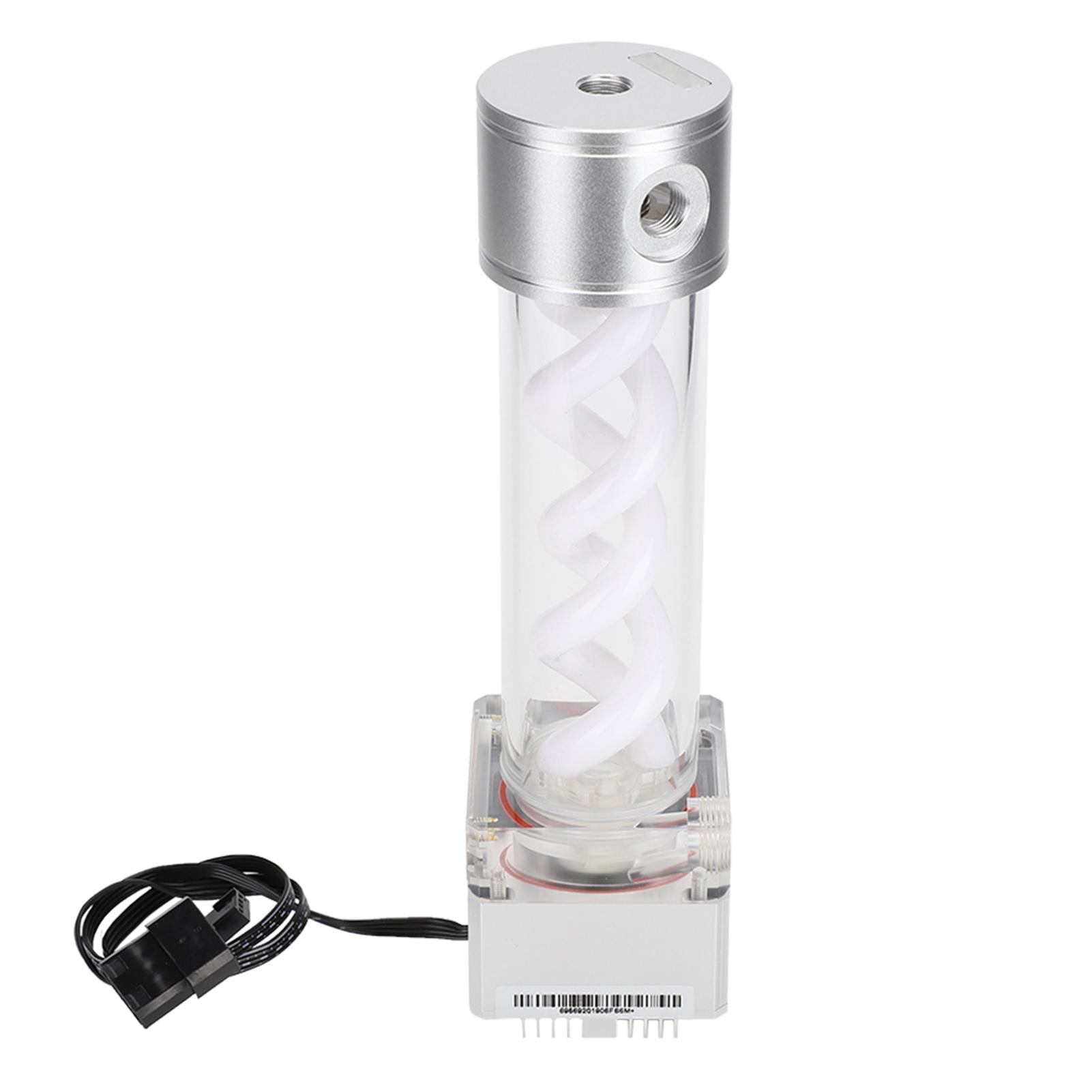 

Насос для водяного охлаждения, бак, алюминиевый анод, 4 метра, компьютерные аксессуары PUBFS6MB24(Серебряный ) серебряный