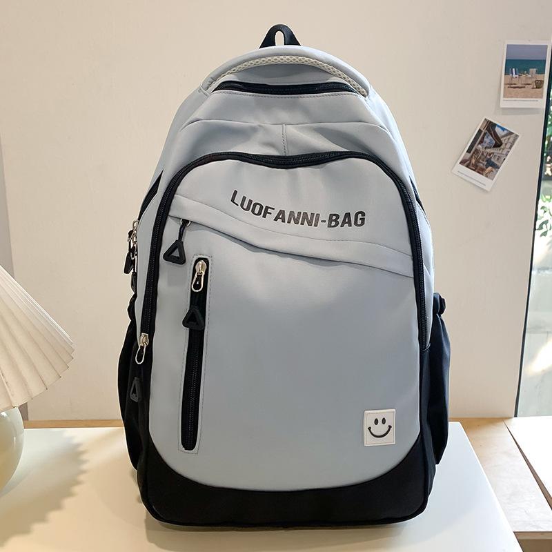 Schoolbags for Children Primary School Students  Girls Junior High School Students  College Students Splicing Backpacks