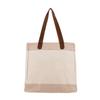 Sac épaule en tissu lamantine écru Femme GEORGES RECH