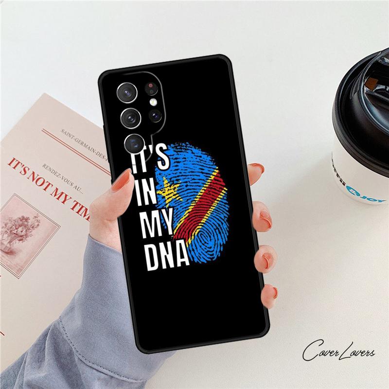Democratic Republic of Congo Flag phone case For Samsung Galaxy S24 S25 S23 S22 Ultra Note 10 20 Plus S20 S21 FE Cover