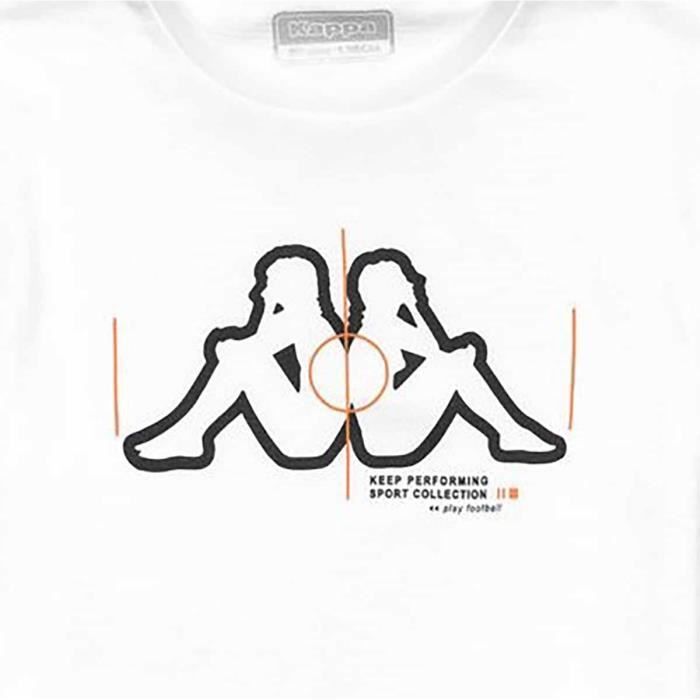 Sportbekleidung für Jungen Balme - Ecru, schwarz - gerader Schnitt - 100% Baumwolle