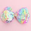 Colorful Glitter Bow Hair Accessories Kit: Semi-Finished Materials for DIY Clothing and Decorations