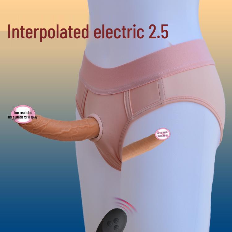 Double-Ended Wearable Electric Dildo - Female Dragon T Lala Adult Toy