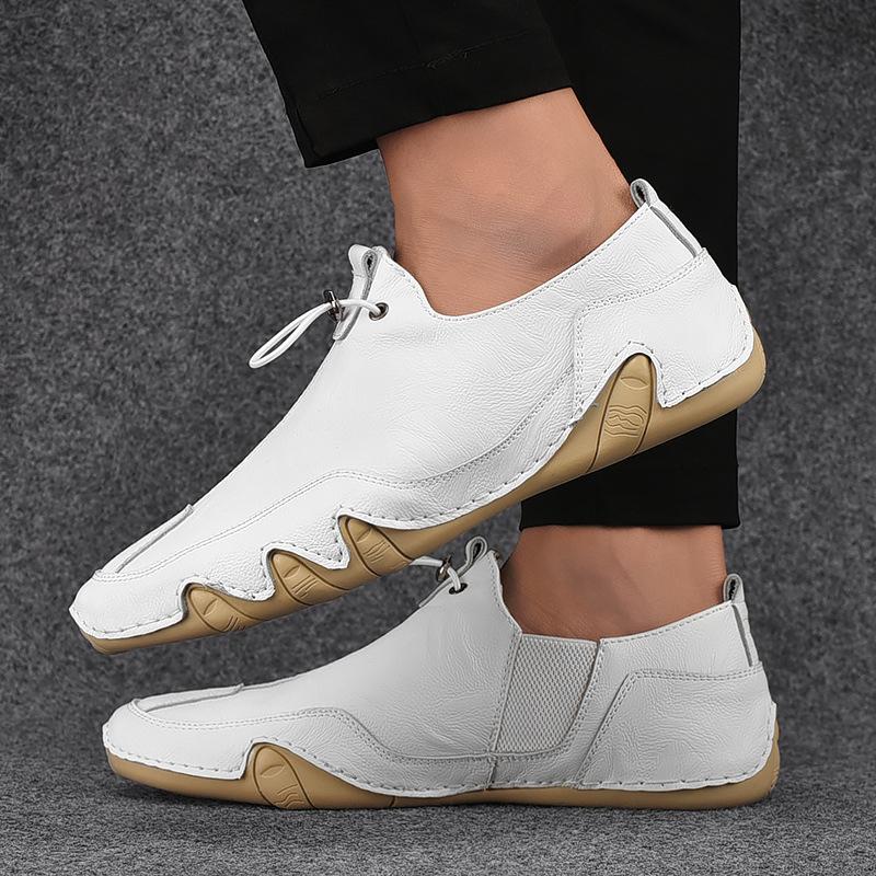 Letnie męskie oddychające płaskie buty na co dzień