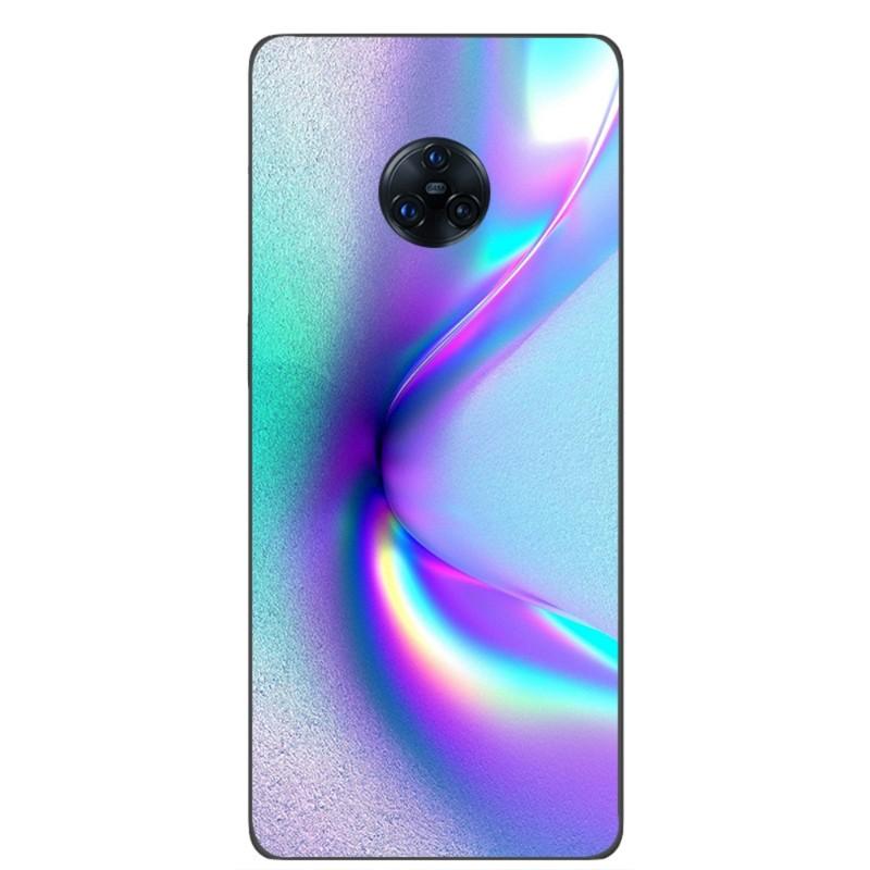 

Чехол для телефона с голографическим красочным узором для VIVO Y95 Y93 Y31 Y20 V19 V17 V15 Pro X60 NEX, мягкий черный чехол для телефона VIVO V15 Pro