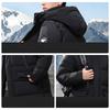 Winter Hooded Down Jacket Men's Thickened Knee-length Youth Arctic Down Jacket Outdoor Down Jacket